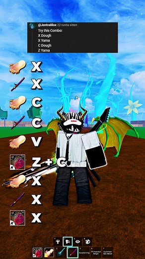 Mastering Dough Sanguine Art and Yama Combo in Roblox