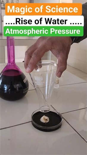 Magic of Science? 😱 The Candle Pressure Trick! #viral