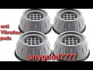 Anti Vibration Pads for Washing Machine 4 Pc Shock and Noise Cancelling