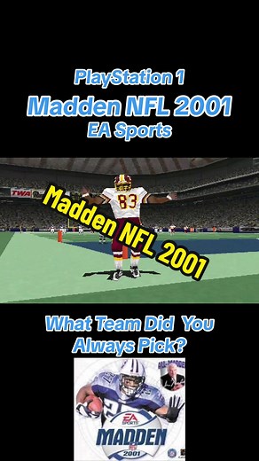 Madden NFL 2001 #madden #gaming #retrogaming #nfl #nflfootball #100daysofcode #football