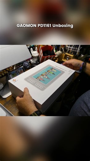 gaomonpentablet on Instagram: "Watch the magic of the GAOMON PD1161 drawing tablet come to life. From box to masterpiece. Already getting creative! 🎨Artist: @mikeclarida 🎨Gear: GAOMON PD1161 🎨Shop on GAOMON USA Store: https://tinyurl.com/GAOMON-STORE ##DigitalArt #Unboxing #ArtistSetup #creativeprocess #gaomon #gaomonpentablet #gaomonpd1161"