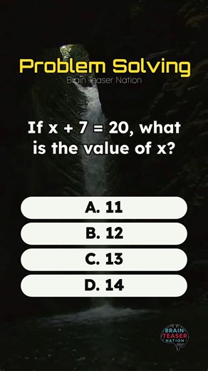 Problem Solving 135 #mathematics #maths #logic #problemsolving #fblifestyle | Brain Teaser Nation