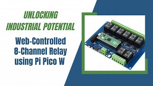 In the world of technology, the Raspberry Pi Pico W has made its mark as a versatile microcontroller. While it's known for hobbyist projects, its potential extends to industrial applications as well. This tutorial aims to bridge these two worlds by demonstrating how you can use the Pi Pico W and an 8-channel relay to control something simple yet impactful: a light bulb. This showcases the Pi Pico's capabilities and highlights how it can serve as an efficient and cost-effective solution for indus