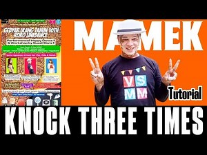 KNOCK THREE TIMES | Line Dance | TUTORIAL | Choreo by VEE TRIAS, SWESTY, MITHA & MAMEK | March 2025