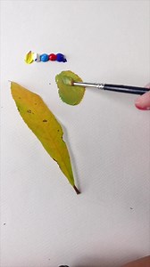 Color mixing / leaf | Painting Skills