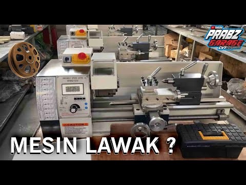 Review of the MX 210V Mini Lathe by Prabz Garage ✔️