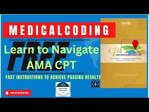 AMA CPT BOOK IS A MAP LEARN TO NAVIGATE THE MANUAL #medicalcodingcourse #medicalcoding #cpcexam