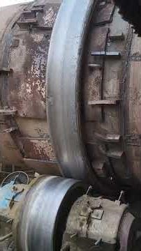 Cement Kiln shell damaged, repair work will start soon..