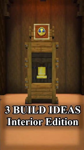 3 Build Ideas for YOUR Minecraft World - Interior Edition