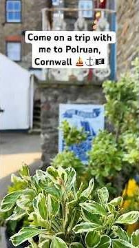 Come on a trip with me to Polruan, Cornwall ⛵️⚓️🏴‍☠️ #cornwall #cornwallvibes #polruan #fowey