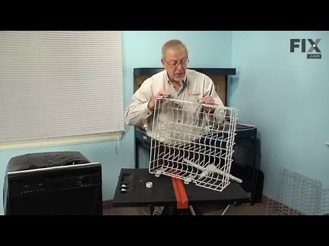 Kenmore Dishwasher Repair – How to replace the Upper Dishrack Kit