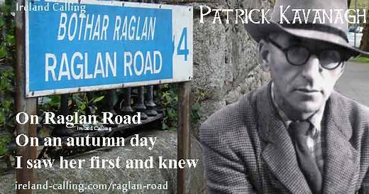 Raglan Road, Patrick Kavanagh