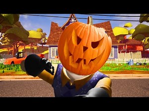Halloween Pumpkin Neighbor | Hello Neighbor Mod