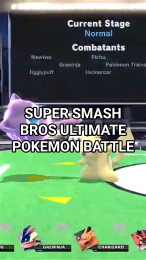Super Smash Bros Ultimate Pokémon Battle