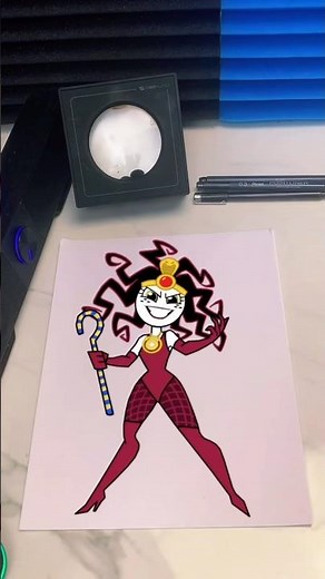 Watch Me Draw SEDUSA (Anime Style) | Powerpuff Girls Fan Art ✏️🐍💚 #powerpuffgirls #animeart