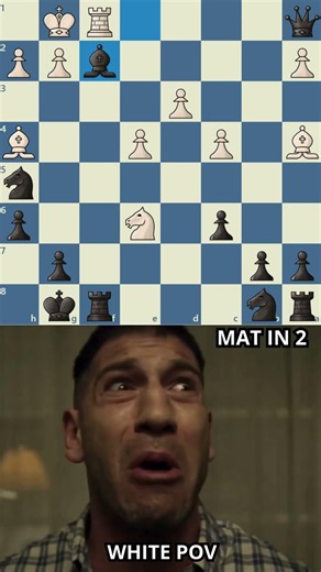 MAT IN 2 #chess #magnuscarlsen #chessgame #puzzle