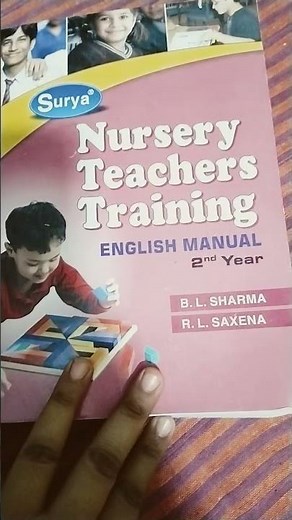 nursery Teacher Training