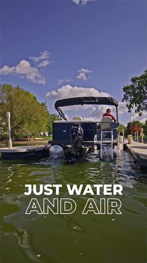 Wave Armor Pro Air Pontoon Lift #boating #pontoonlife #pontoon