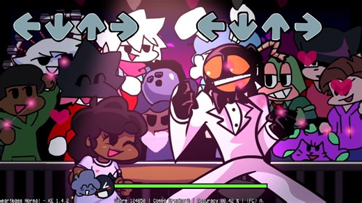 【fnf】Whitty与carol的约会现场，简直甜爆了