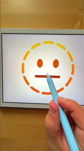 🫥🔪 Dotted Line Face Emoji #emoji #procreate