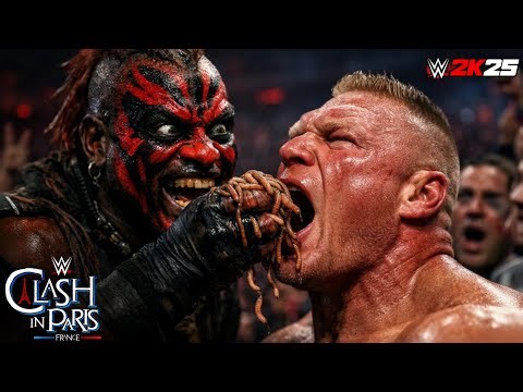 Brock Lesnar vs. Boogeyman • Scary Extrme Rules Match 🔥 WWE April 12, 2026 #brocklesnar