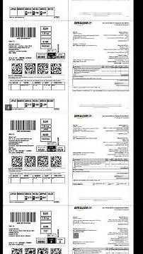 generate amazon 2 Labels on same page with invoices #amazonseller #ecommercewala