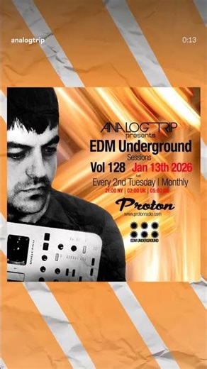 Analog Trip @ EDM Underground Sessions Vol128 | www.protonradio.com 13-1-2026