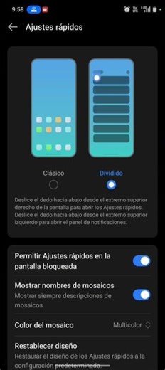 Desactivar Panel de Control en Oppo 5Pro
