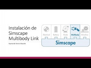 Instalación de Simscape Multibody Link