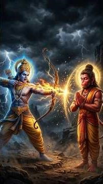 কেন শ্রী রাম নিজের সবচেয়ে প্রিয় ভক্ত হনুমানকে হত্যা করতে চেয়েছিলেন? 😳🔥#ramayan #hanumanji
