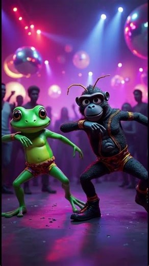 Dame Tu Cosita Alien Dance | El Chombo feat Green Alien Shorts Video