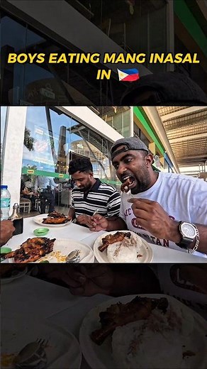 First time trying the famous Mang Inasal in the Philippines! 🇵🇭 #streetfood #philippinesfood