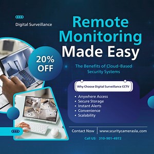 **☁️ Remote Monitoring Made Easy with Digital Surveillance CCTV: The...