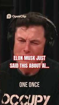 Elon Musk Reveals The Future of AI 🤯
