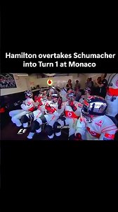 Lewis Hamilton OVERTAKES Schumacher