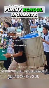819K views · 27K reactions | Ranking FUNNY School Moments #reels #top5 #bestmoments #ranking #funny #school #schoollife #pinoy #foryou #foryoupage #fypシ゚ | Top Pinoy Moments | Facebook