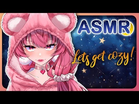【3DIO ASMR】⭐ Comfy Pajama Party! 💤 Let's get cozy~