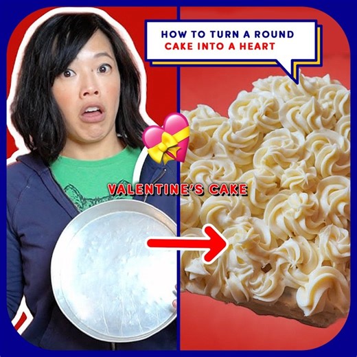 How To Make a Heart-Shaped Cake for Valentine’s Day ❤️ | Emmymade