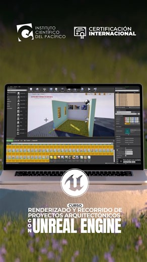 Mayor información📱: https://bit.ly/3Hv8nCI Curso Renderizado y recorrido de proyectos arquitectónicos con Unreal Engine 🎯 ¿Quieres presentar tus proyectos arquitectónicos con realismo, impacto visual y recorrido virtual? Inscríbete en el curso y aprende a transformar tus modelos 3D en experiencias inmersivas con Unreal Engine. 📌 ¿Qué aprenderás? ✅ Configurar y navegar el entorno de Unreal Engine desde cero. ✅ Importar modelos arquitectónicos desde SketchUp, Revit, ArchiCAD y 3ds Max. ✅ Aplica