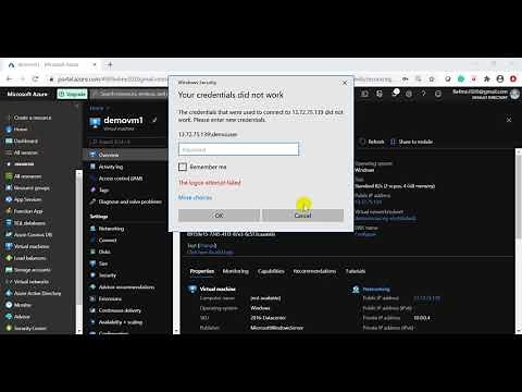 The logon attempt failed