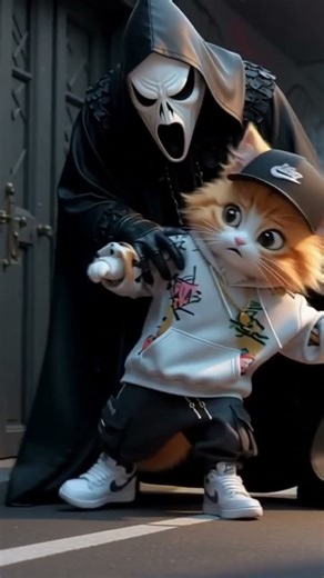 👻😺 Ghost Prank on Cat 😂🔥 | Funniest Cat Reaction Ever #shorts