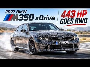 2027 BMW M350 xDrive Has 443 HP and Goes RWD
