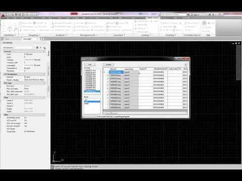 Autocad - update Block attributes without opening Drawings