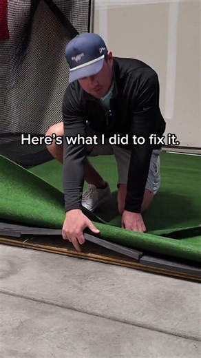 How I Fixed the Garage Step-Down for My Golf Sim