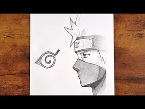 How To Draw Kakashi | Simple Sketch step by step