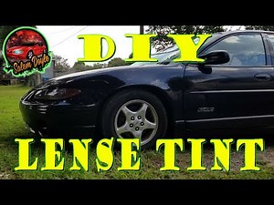 DIY Lens Tinting and Clear Coat