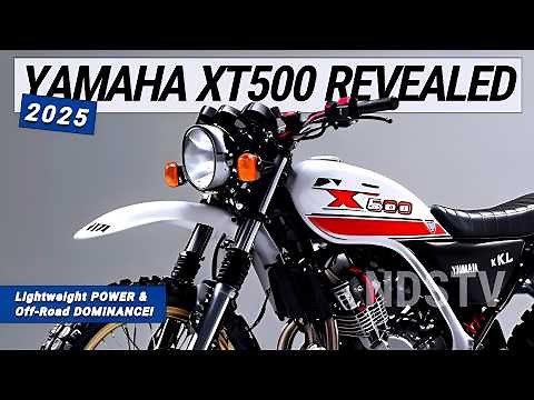 2025 YAMAHA XT500 REVEALED: Lightweight POWER & Off-Road DOMINANCE!