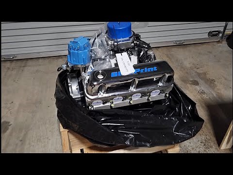 BluePrint Small Block Ford 351w 408 485 hp Stroker Crate Engine