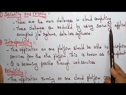 Cloud Computing Challenges | CC | Lec - 06 | Bhanu Priya