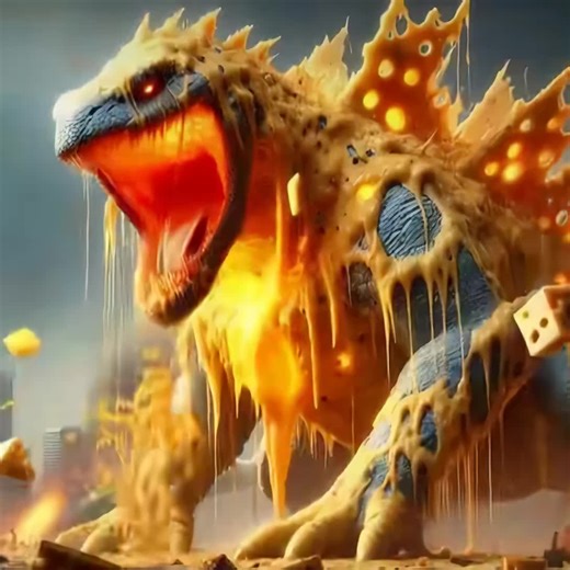 Gorgonzilla Screaming (Godzilla Roar sound) | Godzilla Roar